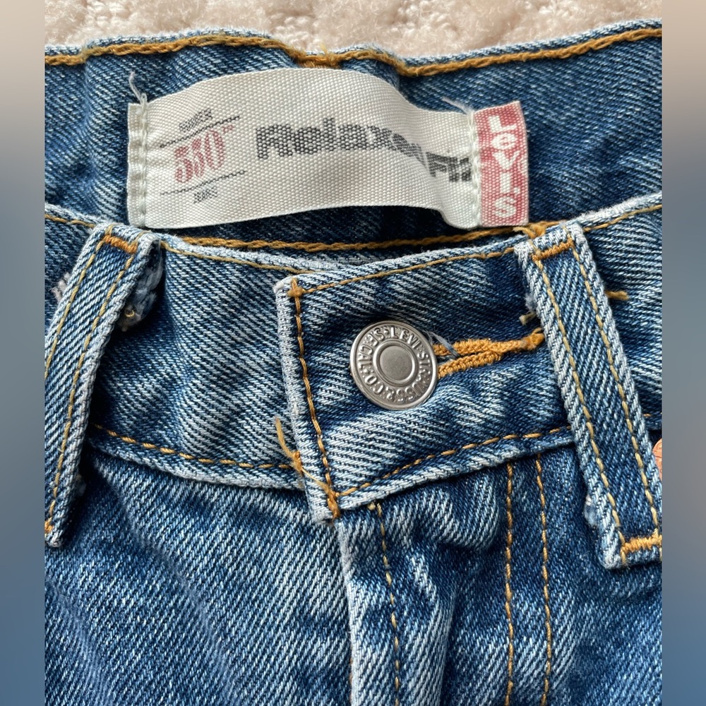 Levi’s Vintage 550 Relaxed Fit Denim Jeans 26x28 Medium Wash - Picture 4 of 11